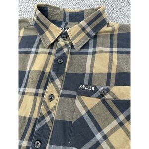 Sullen Craft Collection Men's Large Birchwood Flannel Shirt Long Sleeve Art